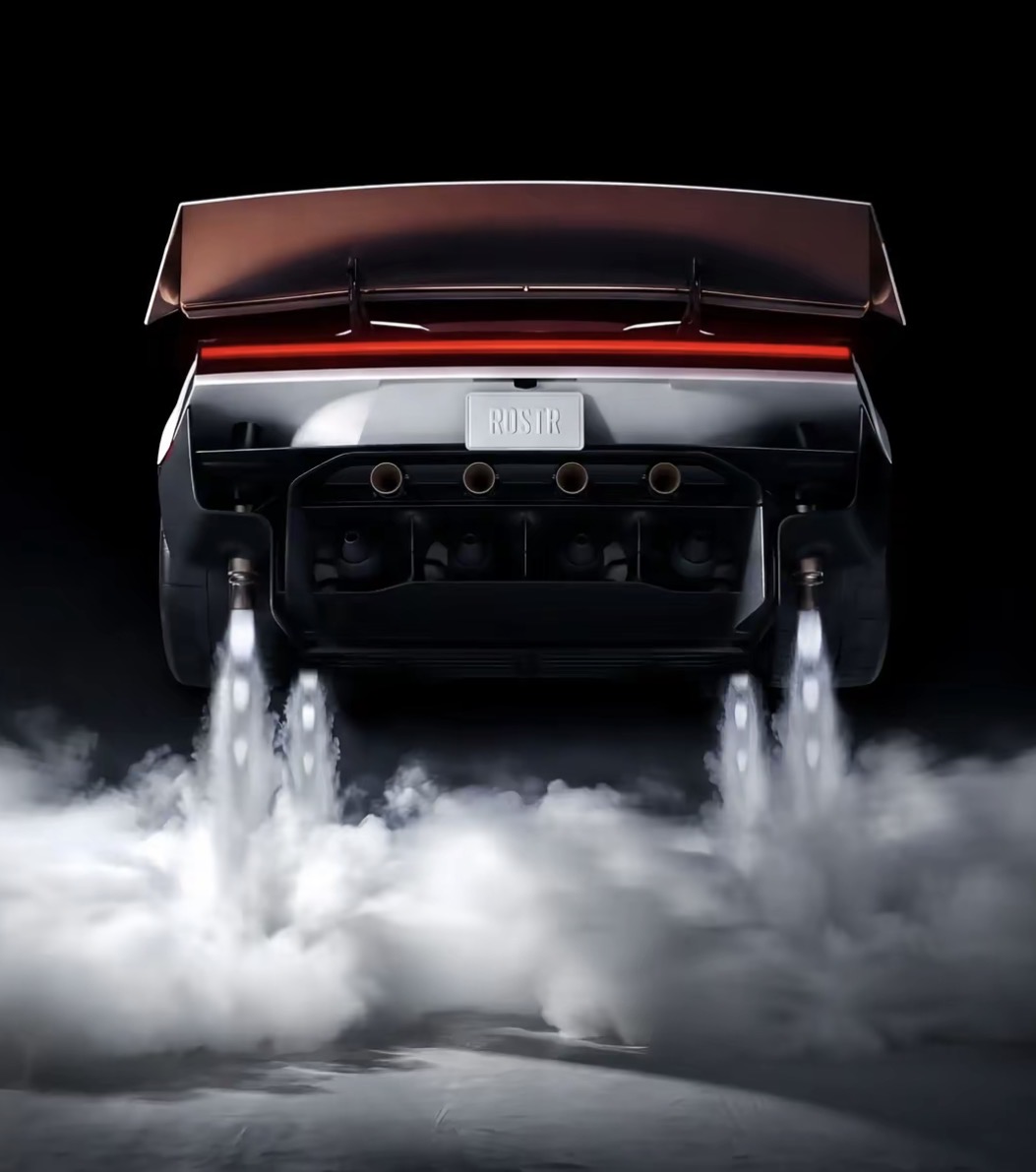 User-provided rear vehicle demonstration image
