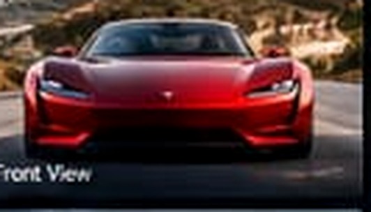 Roadster front view